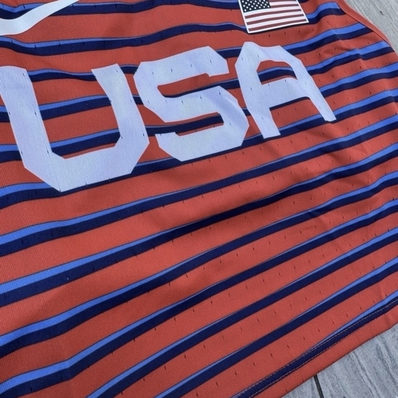 Nike Pro Elite Olympics Team USA PE Track Sports Bra DD7968-602 Women’s Sz S New - Picture 2 of 9